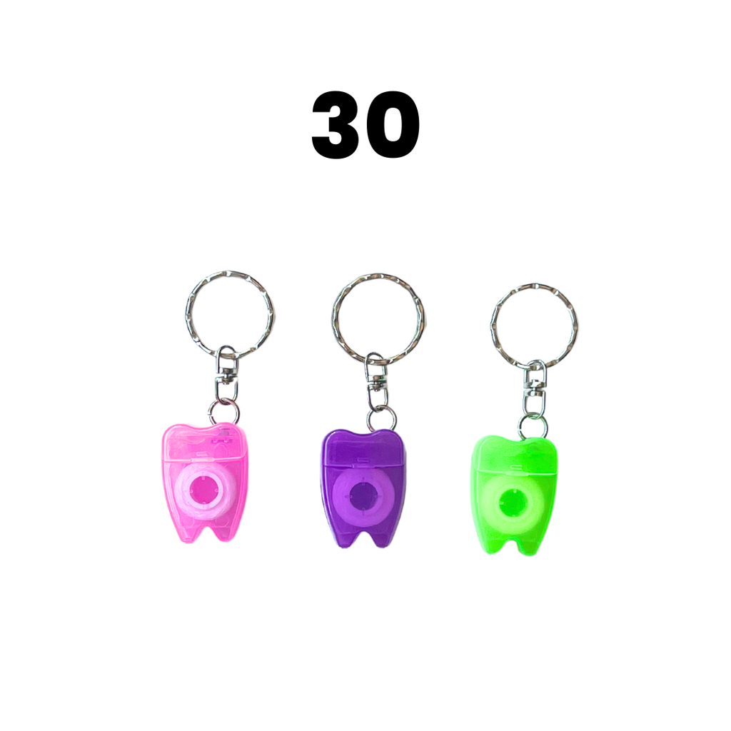 Dental Floss Keychain 30pk